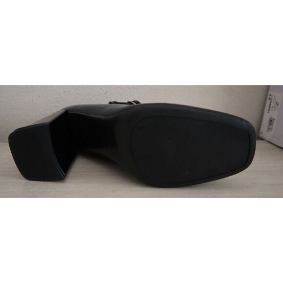 Marc Fisher Women's Sz 8M Black Charisy Tapered Block Heel Dress Pumps - Picture 6 of 9